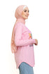 Pink Printed Long - Sleeve Design 14 - Khotwh